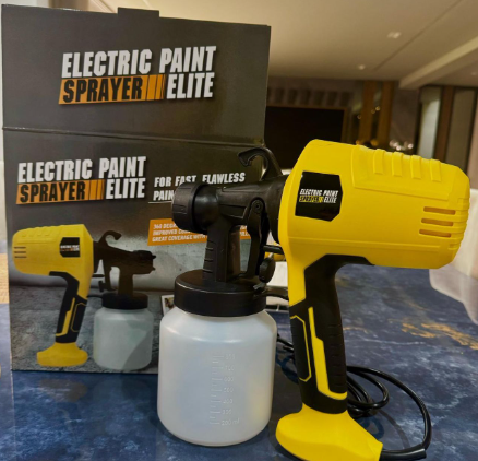 Pistola Pulverizadora de Pintura Eléctrica 400W – 3 Patrones