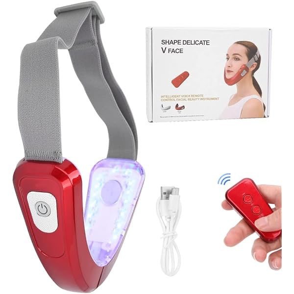 Masajeador Reductor de Papada – Lifting Facial con Vibración EMS