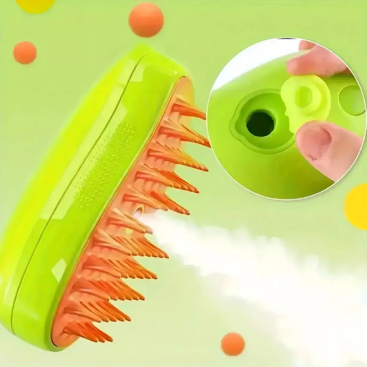 Kit Mascota VIP: Cepillo de Vapor Humectante + Gafas de Sol de Regalo 🕶️