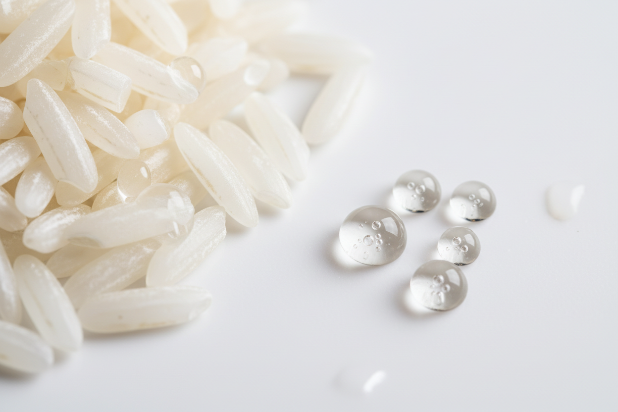 BIOAQUA Rice Glow - Serum Facial de Arroz con Ácido Hialurónico 15ml