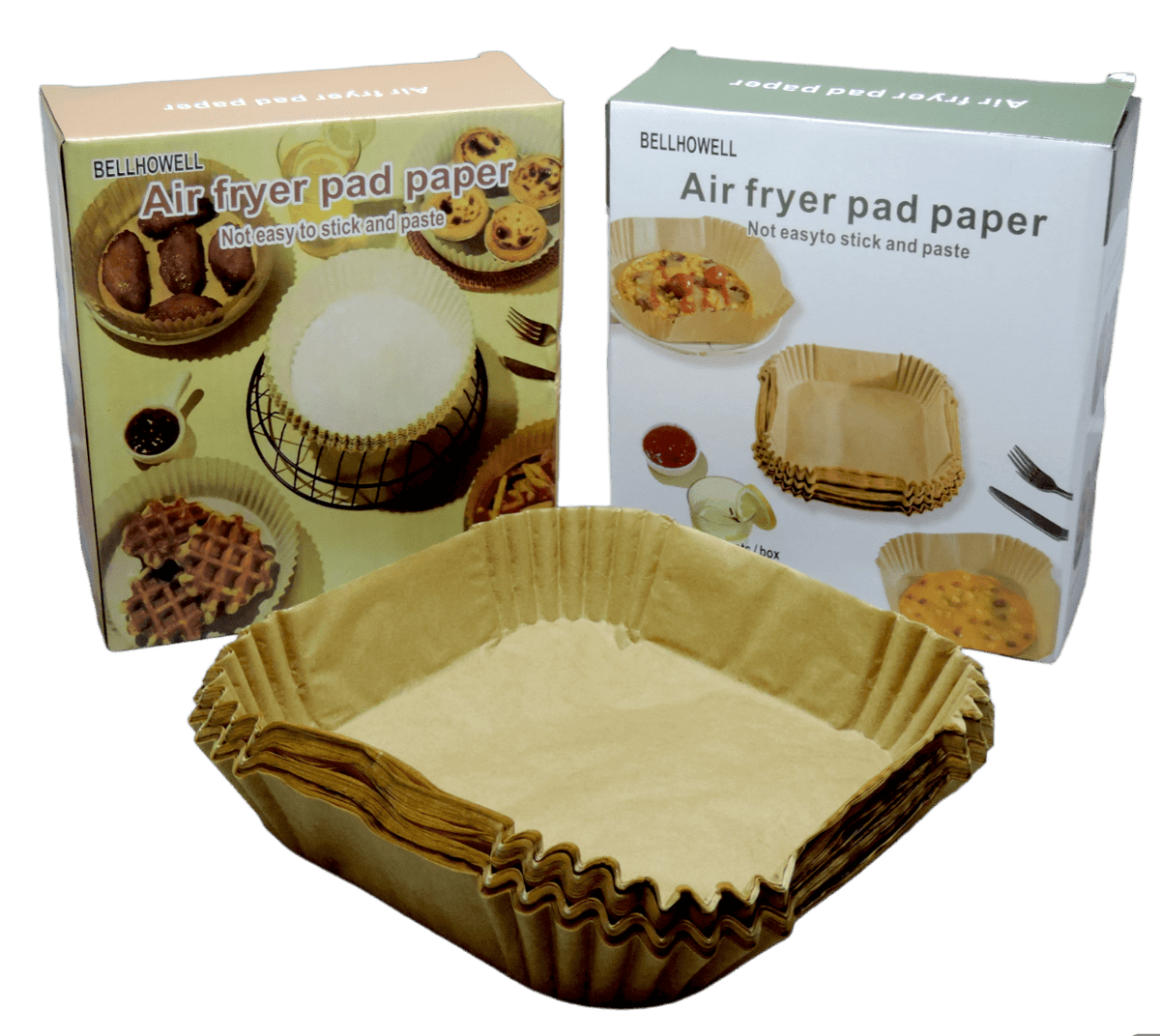 Papel para Freidora de Aire x100 Pcs – Antiadherente y Resistente