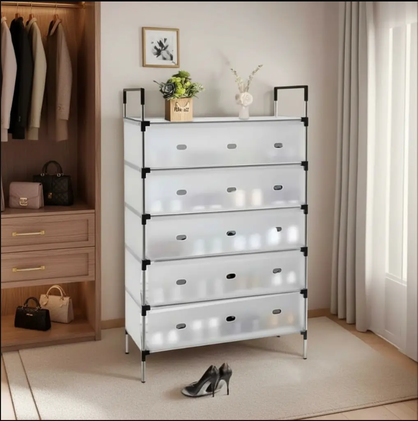 Zapatero Organizador 6 Niveles con Tapa – Orden Total para tu Hogar