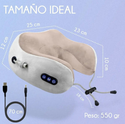 Masajeador Eléctrico de Cuello Recargable – Alivia el Dolor en Minutos