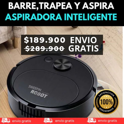 SmartSweep Pro Robot Aspiradora Inteligente