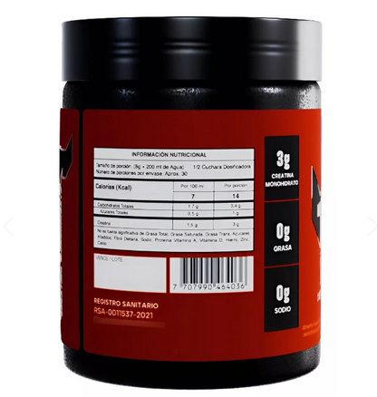 Instinct Creatina Monohidrato con Uva Natural – 3g por Porción | 30 Porciones