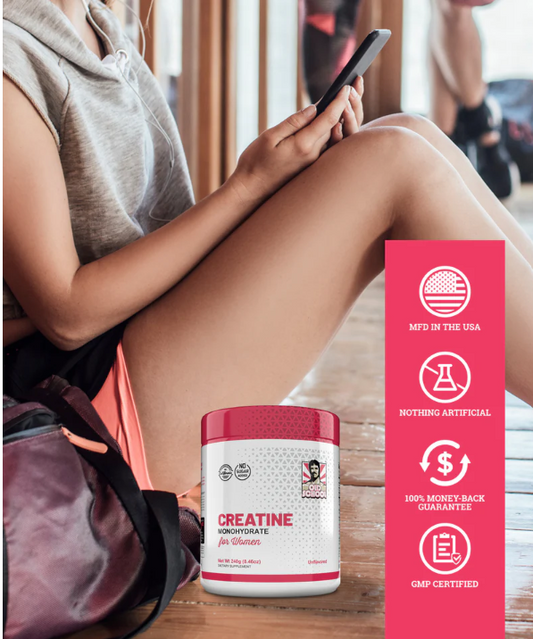 Creatina For Women – Suplemento Femenino para Fuerza, Energía y Recuperación