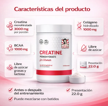 Creatina para Mujeres | Old School Labs