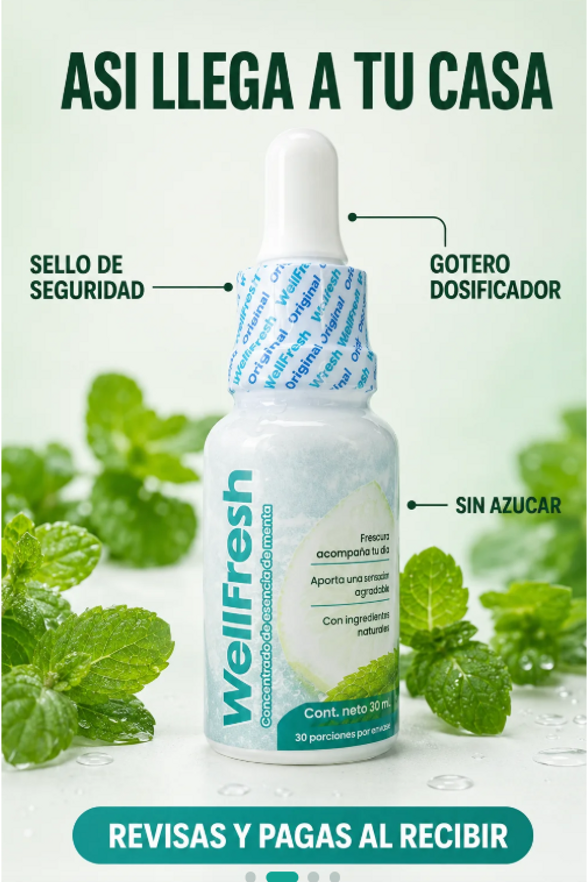 WellFresh tratamiento para mal aliento