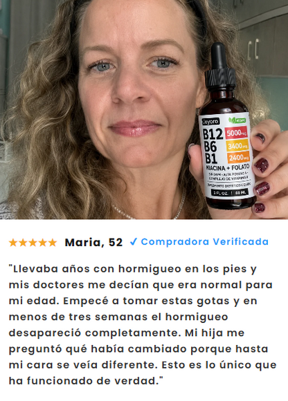 Vitaminas B Triple Fuerza Líquida