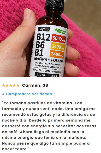 Vitaminas B Triple Fuerza Líquida