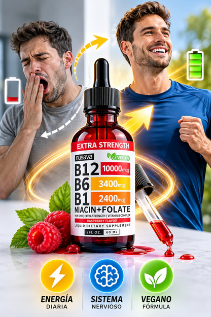 Vitaminas B Triple Fuerza Líquida