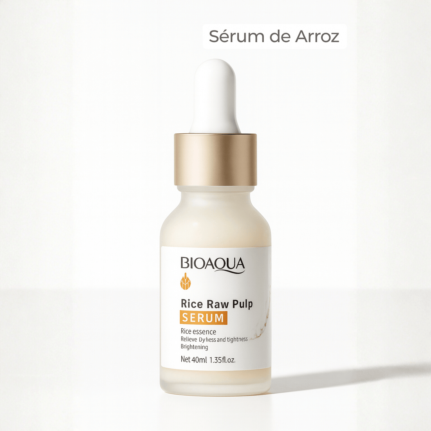 BIOAQUA Rice Glow - Serum Facial de Arroz con Ácido Hialurónico 15ml