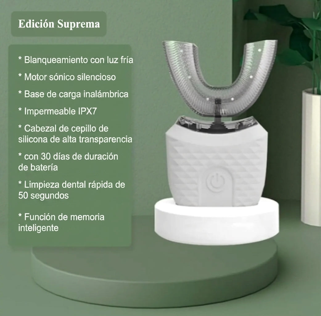 Cepillo Dental Eléctrico en U Whitening 360°