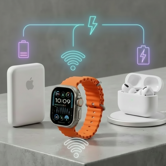 Sistema Titanium Active | Smartwatch + AirPods Gen 2 + Power Bank 1000 mAh + cargador inalambrico