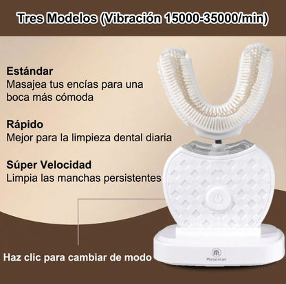 Cepillo Dental Eléctrico en U Whitening 360°