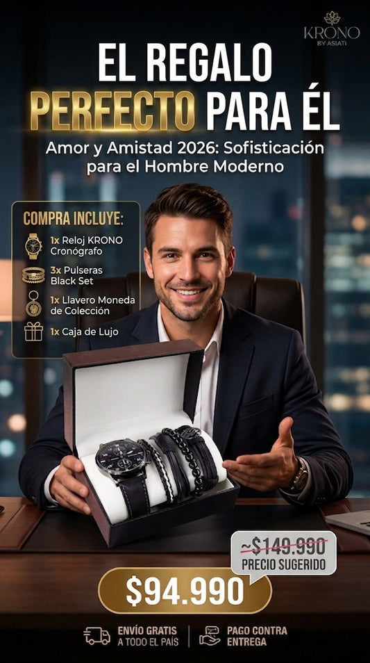 SET RELOJ HOMBRE