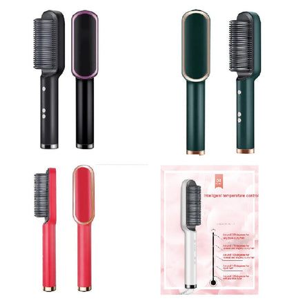 SmoothGlow Cepillo Alisador de Pelo Profesional