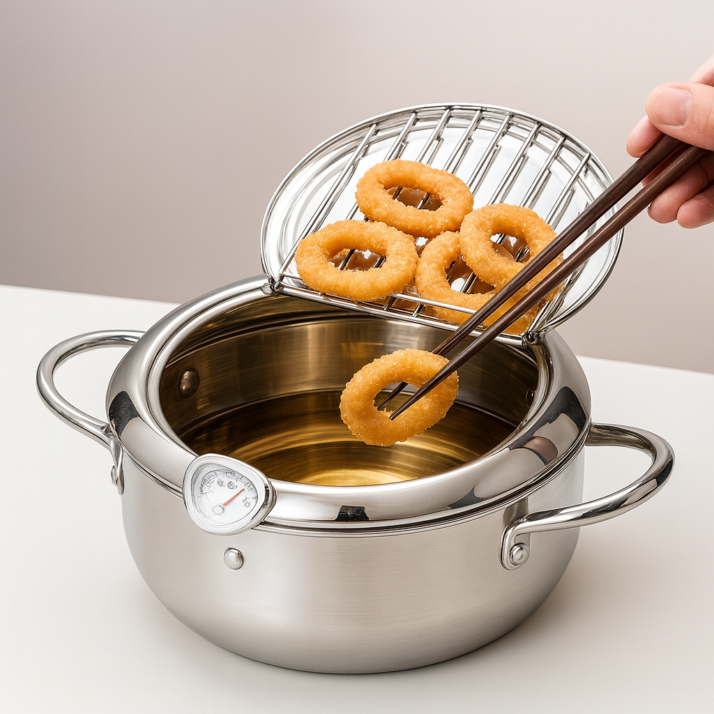 Olla Freidora Japonesa ™| con control de temperatura