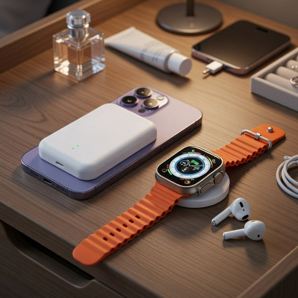 Carga tus dispositivos en cualquier lugar sin depender de un enchufe.