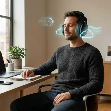 Te aíslan del ruido para concentrarte.