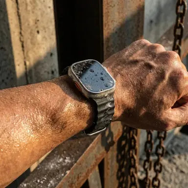 Un reloj que aguanta golpes y sudor.