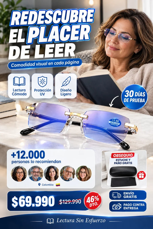 Gafa Tr90 De Aumento Vidrio